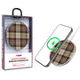 MyBat Design Lab Series Wireless Charging Pad - Silver - Mocha Flannel - MCGWIRC22SL-431-1.jpg