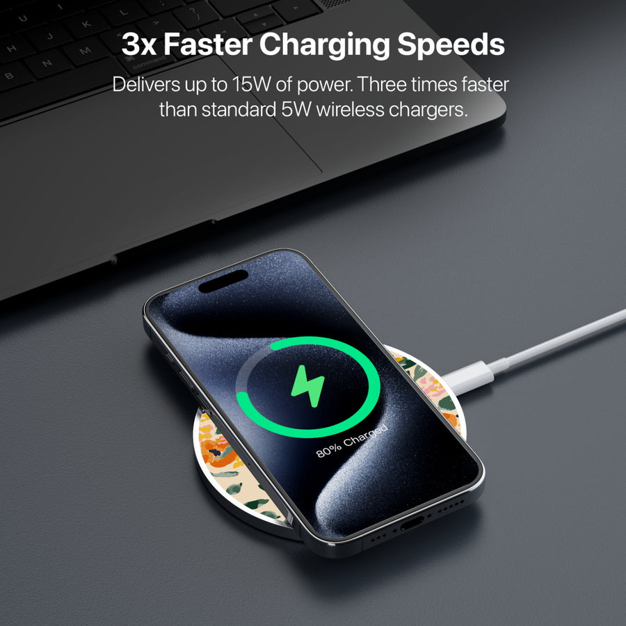MyBat Design Lab Series Wireless Charging Pad - Silver - Marigold Mix - MCGWIRC22SL-434-5.jpg