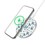 MyBat Design Lab Series Wireless Charging Pad - Silver - Porcelain Petals - MCGWIRC22SL-437-2.jpg