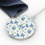 MyBat Design Lab Series Wireless Charging Pad - Silver - Porcelain Petals - MCGWIRC22SL-437-4.jpg