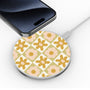 MyBat Design Lab Series Wireless Charging Pad - Silver - Flower Grid - MCGWIRC22SL-441-4.jpg