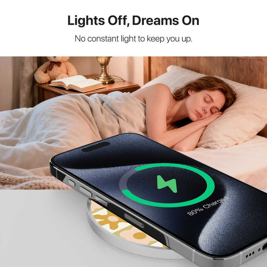 MyBat Design Lab Series Wireless Charging Pad - Silver - Flower Grid - MCGWIRC22SL-441-8.jpg