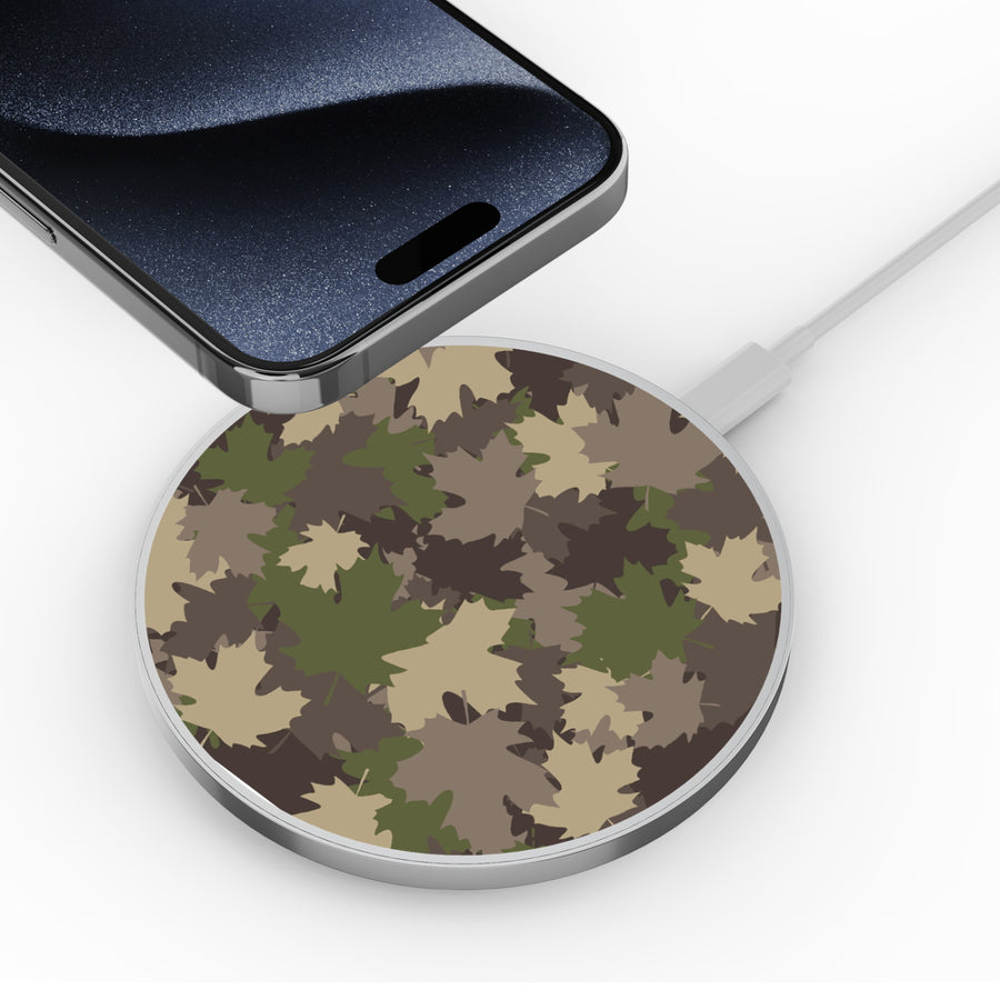 MyBat Design Lab Series Wireless Charging Pad - Silver - Leaf Camo - MCGWIRC22SL-445-4.jpg