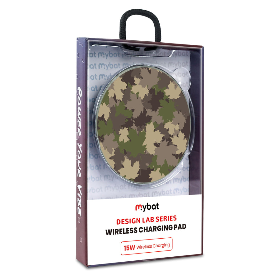 MyBat Design Lab Series Wireless Charging Pad - Silver - Leaf Camo - MCGWIRC22SL-445-9.jpg
