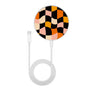 MyBat Design Lab Series Wireless Charging Pad - Silver - Groovy Check - MCGWIRC22SL-448-3.jpg