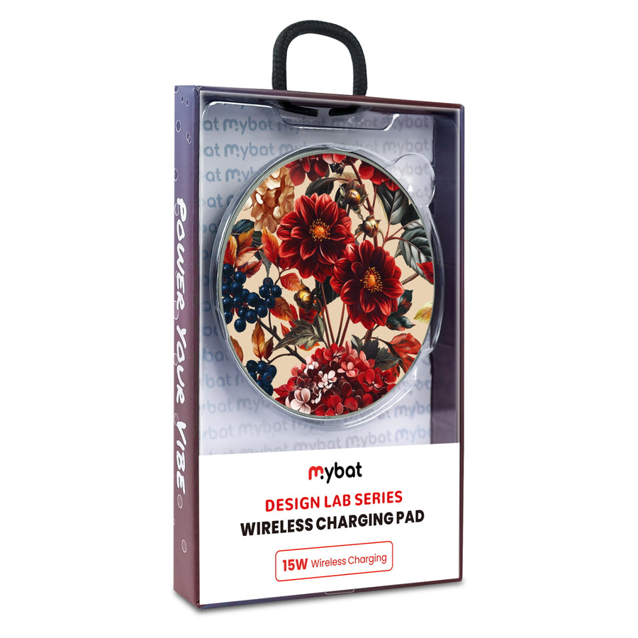 MyBat Design Lab Series Wireless Charging Pad - Silver - Rust & Bloom - MCGWIRC22SL-449-9.jpg