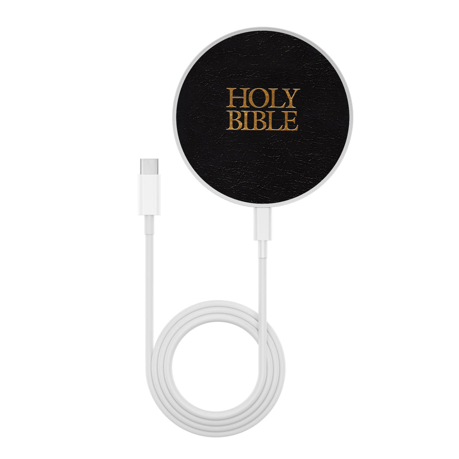 MyBat Design Lab Series Wireless Charging Pad - Silver - Holy Bible - MCGWIRC22SL-454-3.jpg