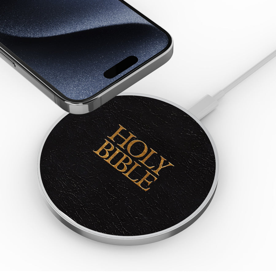 MyBat Design Lab Series Wireless Charging Pad - Silver - Holy Bible - MCGWIRC22SL-454-4.jpg