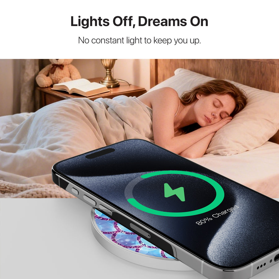 MyBat Design Lab Series Wireless Charging Pad - Silver - Mermaid Scales - MCGWIRC22SL-458-8.jpg