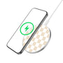 MyBat Design Lab Series Wireless Charging Pad - Silver - Tan Check - MCGWIRC22SL-475-2.jpg