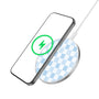 MyBat Design Lab Series Wireless Charging Pad - Silver - Sky Blue Check - MCGWIRC22SL-478-2.jpg