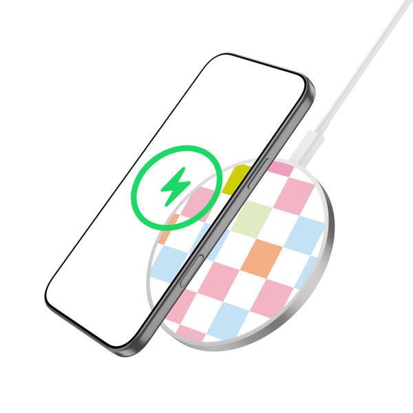 MyBat Design Lab Series Wireless Charging Pad - Silver - Pastel Check - MCGWIRC22SL-480-2.jpg