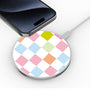 MyBat Design Lab Series Wireless Charging Pad - Silver - Pastel Check - MCGWIRC22SL-480-4.jpg