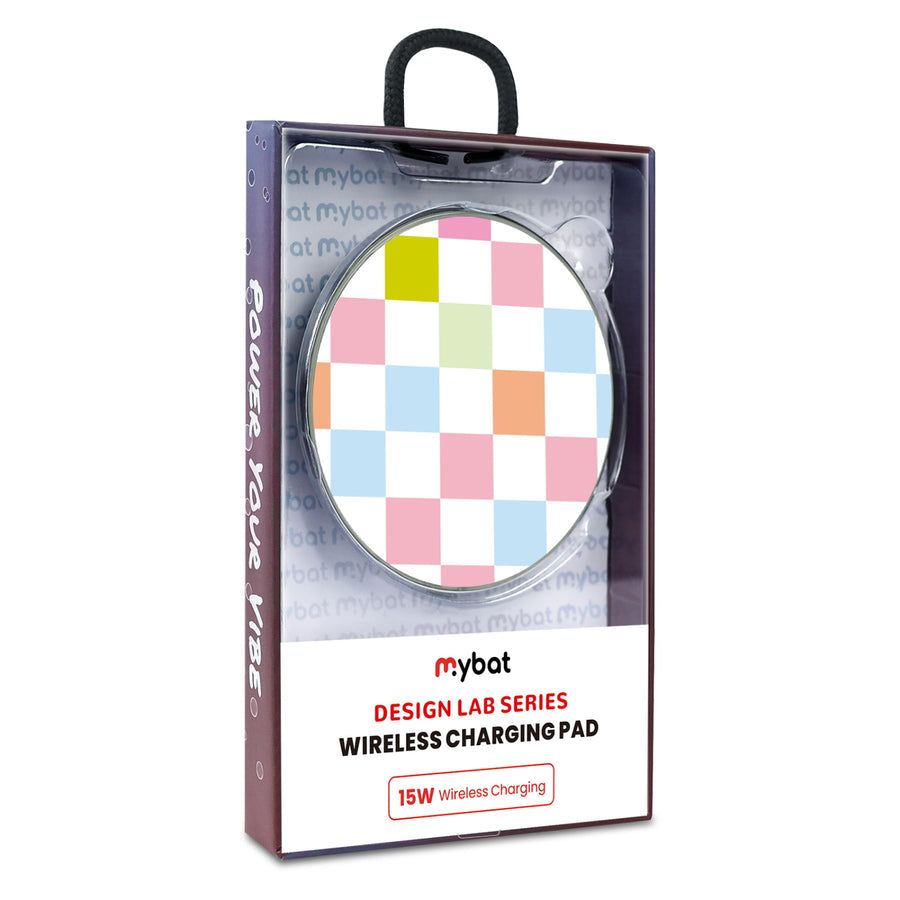 MyBat Design Lab Series Wireless Charging Pad - Silver - Pastel Check - MCGWIRC22SL-480-8.jpg