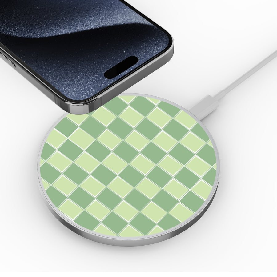 MyBat Design Lab Series Wireless Charging Pad - Silver - Matcha Check - MCGWIRC22SL-482-4.jpg