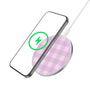 MyBat Design Lab Series Wireless Charging Pad - Silver - Purple Plaid - MCGWIRC22SL-483-2.jpg