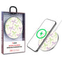 MyBat Design Lab Series Wireless Charging Pad - Silver - Blooming Bows
