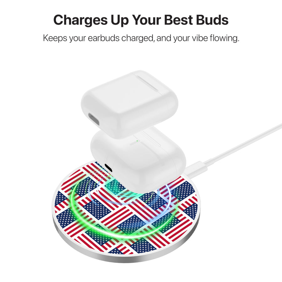 MyBat Design Lab Series Wireless Charging Pad - Silver - Flag Patchwork - MCGWIRC22SL-519-6.JPG