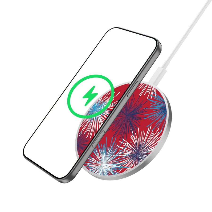 MyBat Design Lab Series Wireless Charging Pad - Silver - Fireworks - MCGWIRC22SL-522-1.JPG