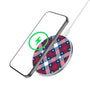 MyBat Design Lab Series Wireless Charging Pad - Silver - Americana Plaid - MCGWIRC22SL-523-1.JPG