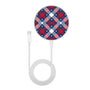 MyBat Design Lab Series Wireless Charging Pad - Silver - Americana Plaid - MCGWIRC22SL-523-2.JPG