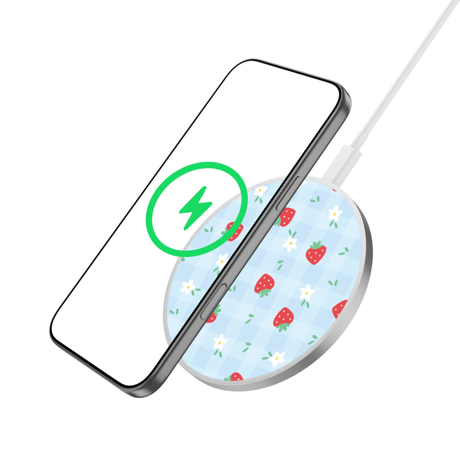 MyBat Design Lab Series Wireless Charging Pad - Silver - Sweet Strawberry - MCGWIRC22SL-525-1.JPG