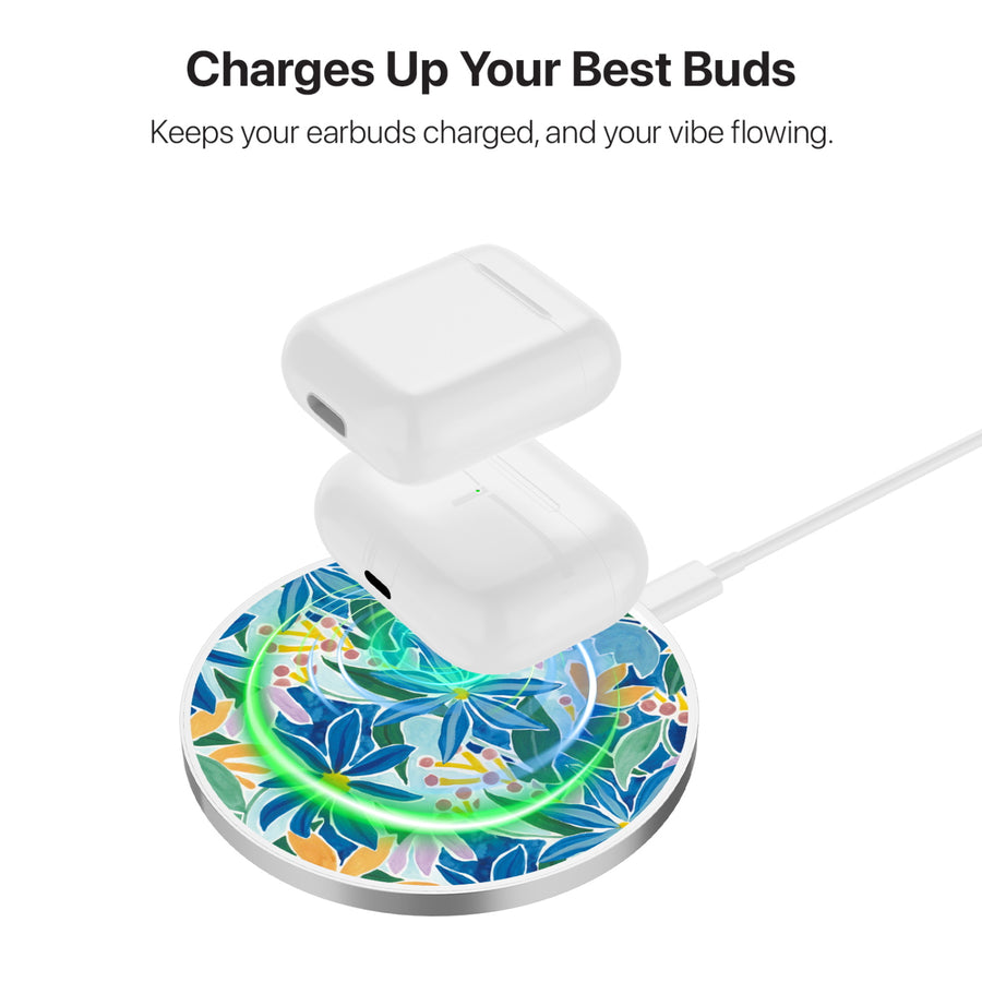 MyBat Design Lab Series Wireless Charging Pad - Silver - Exotic Bloom - MCGWIRC22SL-529-6.JPG