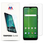MyBat Tempered Glass Screen Protector (2.5D) for Cricket Icon 3 Nokia G300 - Clear