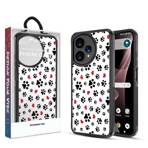 MyBat Design Lab Series Case for Cricket Icon Plus 2026 - Paw Prints and Hearts - MCICON7CSLESMP001-1.jpg