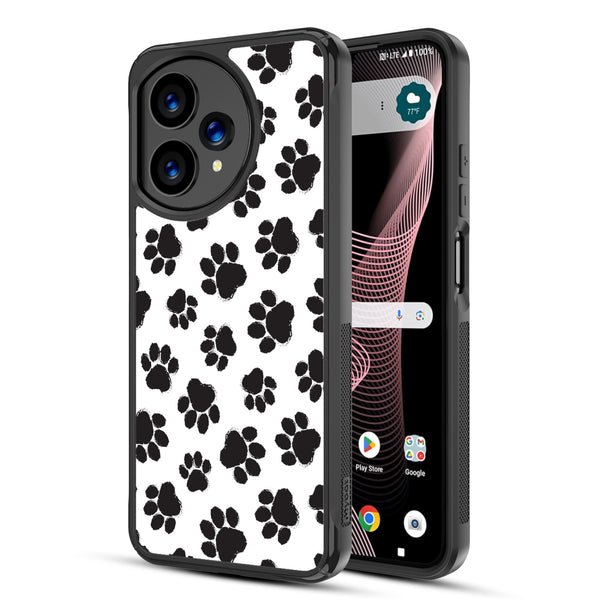 MyBat Design Lab Series Case for Cricket Icon Plus 2026 - Black Paw Prints - MCICON7CSLESMP002-2.jpg