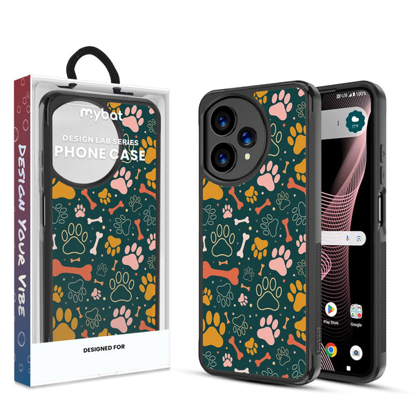 MyBat Design Lab Series Case for Cricket Icon Plus 2026 - Paw Prints & Bones - MCICON7CSLESMP003-1.jpg