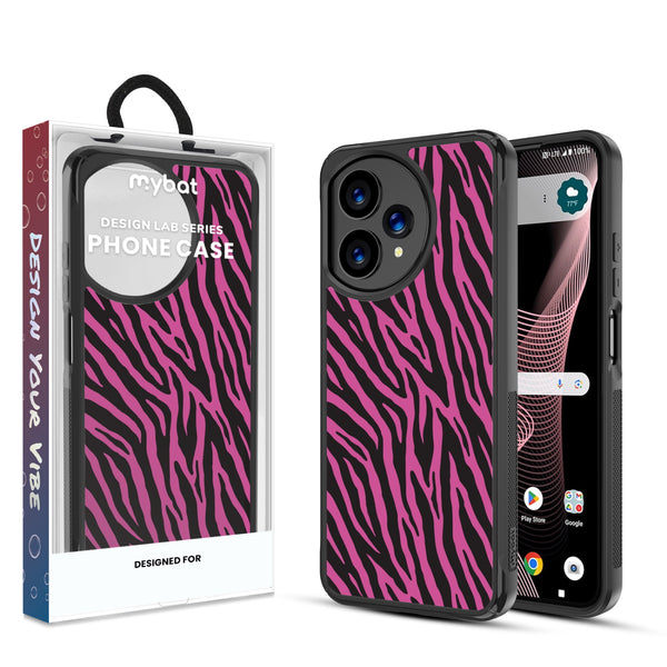 MyBat Design Lab Series Case for Cricket Icon Plus 2026 - Pink Zebra Print - MCICON7CSLESMP010-1.jpg
