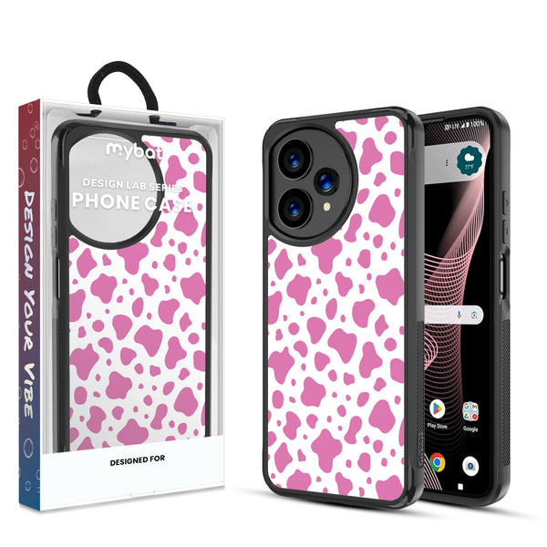 MyBat Design Lab Series Case for Cricket Icon Plus 2026 - Pink Cow Print - MCICON7CSLESMP015-1.jpg
