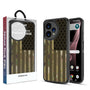 MyBat Design Lab Series Case for Cricket Icon Plus 2026 - Military Camouflage American Flag