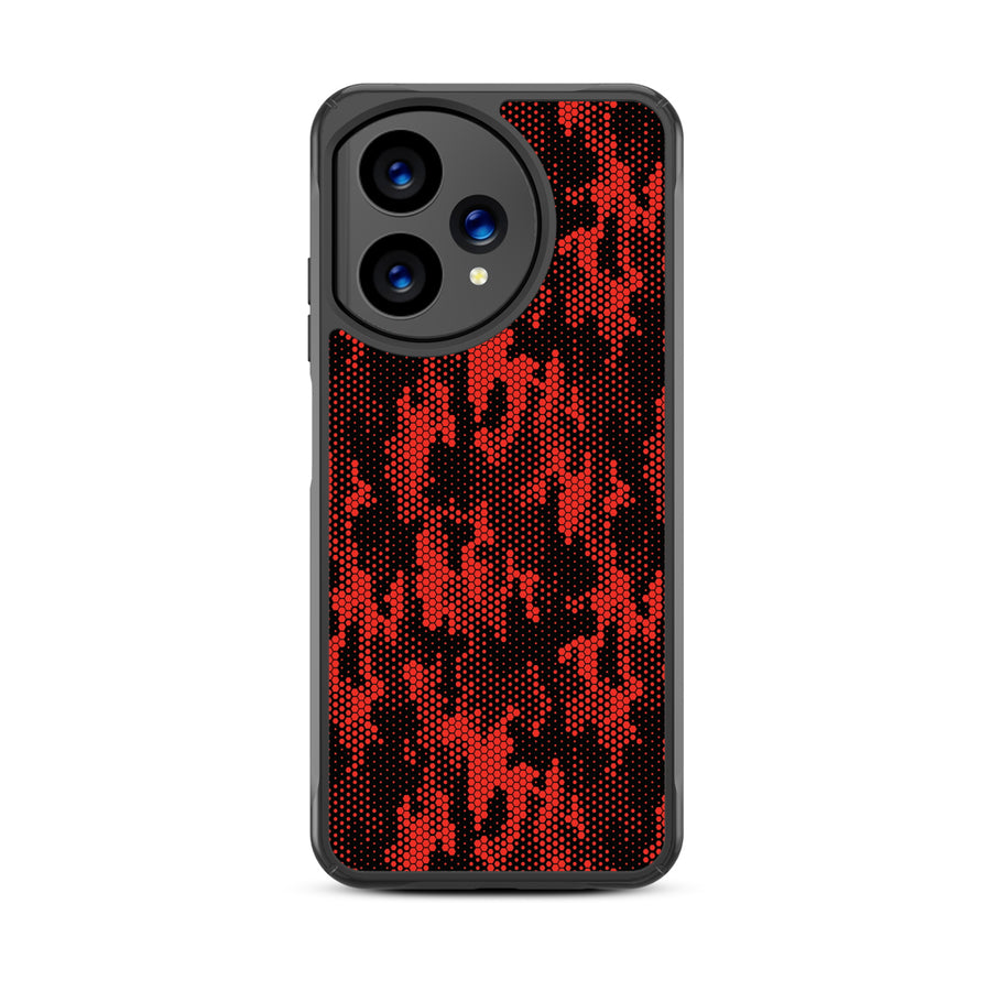 MyBat Design Lab Series Case for Cricket Icon Plus 2026 - Red Digital Camouflage - MCICON7CSLESMP086-3.jpg