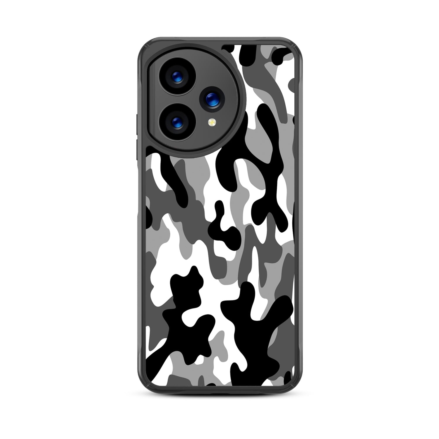 MyBat Design Lab Series Case for Cricket Icon Plus 2026 - Black & White Camouflage