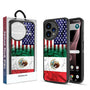MyBat Design Lab Series Case for Cricket Icon Plus 2026 - Mexican-American Flag