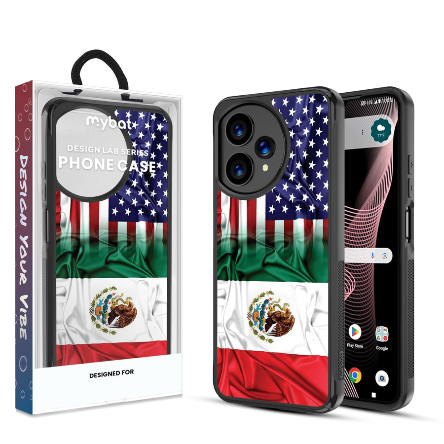 MyBat Design Lab Series Case for Cricket Icon Plus 2026 - Mexican-American Flag