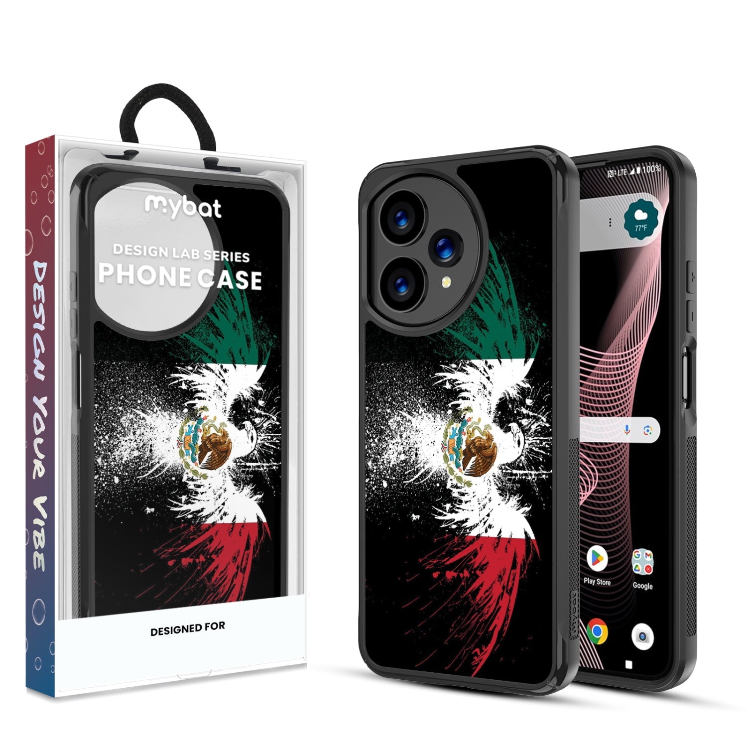 MyBat Design Lab Series Case for Cricket Icon Plus 2026 - Mexican Heritage