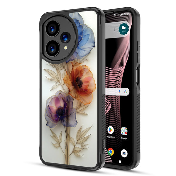 MyBat Design Lab Series Case for Cricket Icon Plus 2026 - Pressed Flowers - MCICON7CSLESMP185-2.jpg