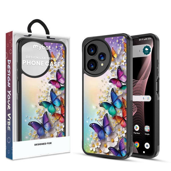 MyBat Design Lab Series Case for Cricket Icon Plus 2026 - Rainbow Butterflies - MCICON7CSLESMP187-1.jpg
