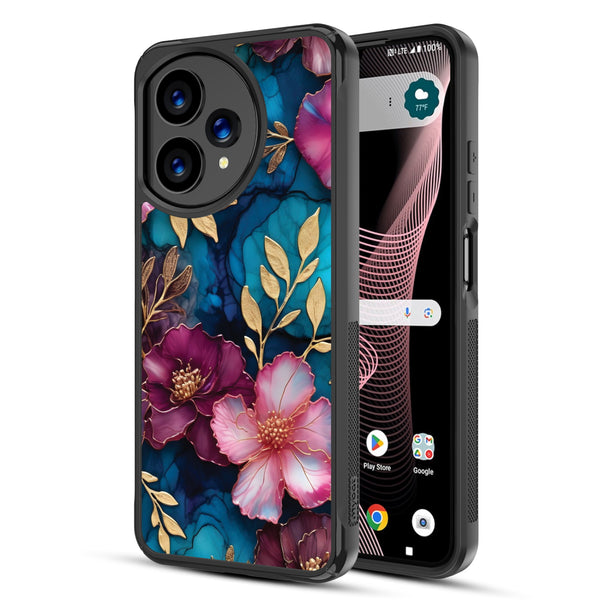 MyBat Design Lab Series Case for Cricket Icon Plus 2026 - Gilded Petals - MCICON7CSLESMP188-2.jpg