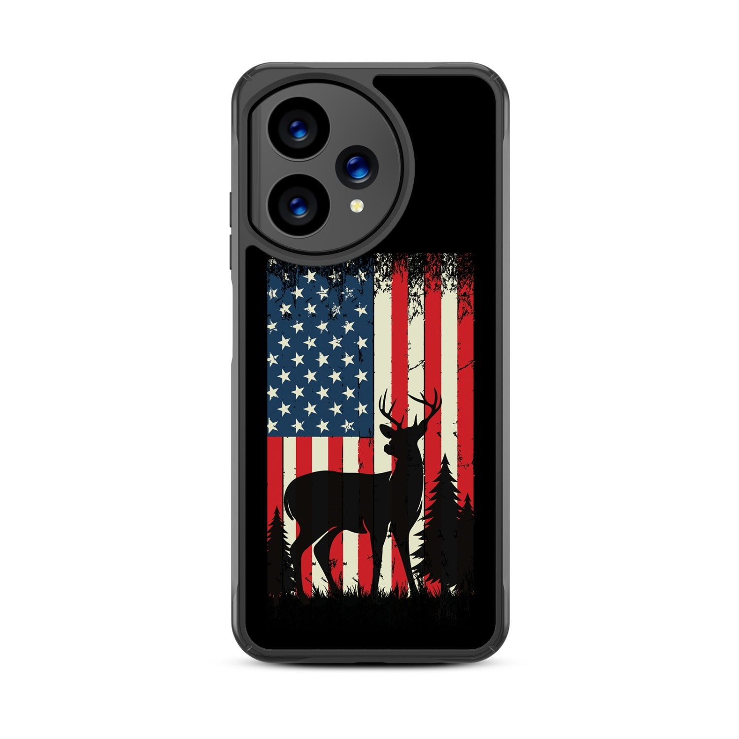 MyBat Design Lab Series Case for Cricket Icon Plus 2026 - Stars, Stripes and Stags
