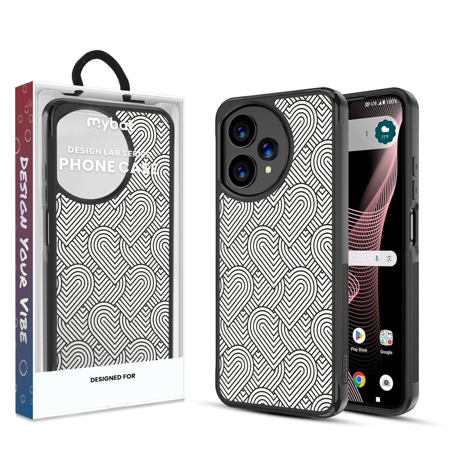 MyBat Design Lab Series Case for Cricket Icon Plus 2026 - Hearts Aligned