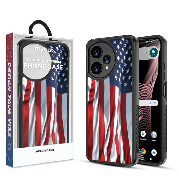 MyBat Design Lab Series Case for Cricket Icon Plus 2026 - Waving USA FLag - MCICON7CSLESMP367-1.jpg
