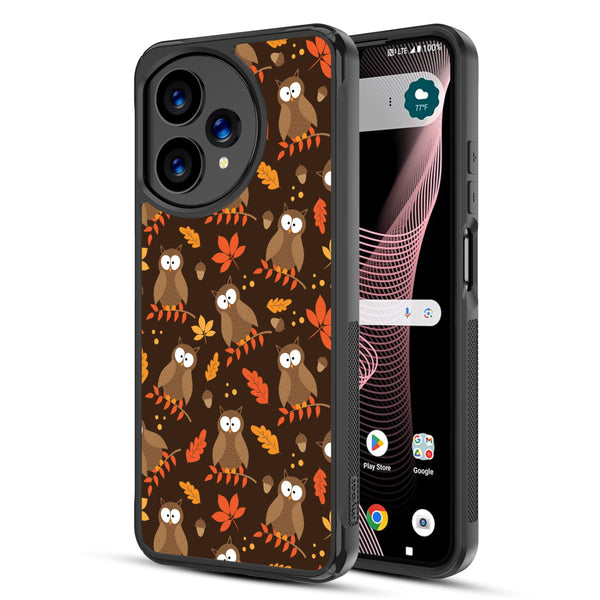 MyBat Design Lab Series Case for Cricket Icon Plus 2026 - Hoot & Harvest - MCICON7CSLESMP438-2.jpg