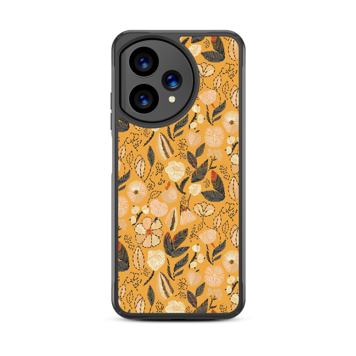 MyBat Design Lab Series Case for Cricket Icon Plus 2026 - Floral Stitch