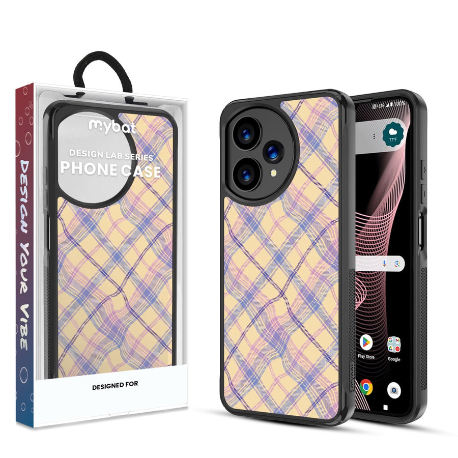 MyBat Design Lab Series Case for Cricket Icon Plus 2026 - Wavy Plaid