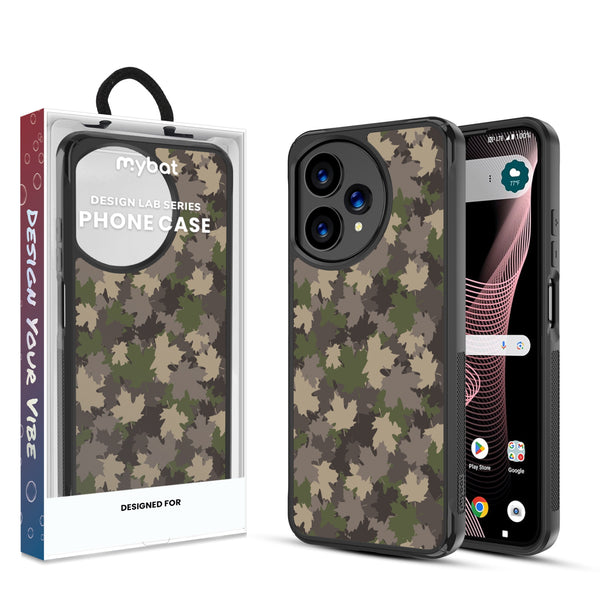 MyBat Design Lab Series Case for Cricket Icon Plus 2026 - Leaf Camo - MCICON7CSLESMP445-1.jpg