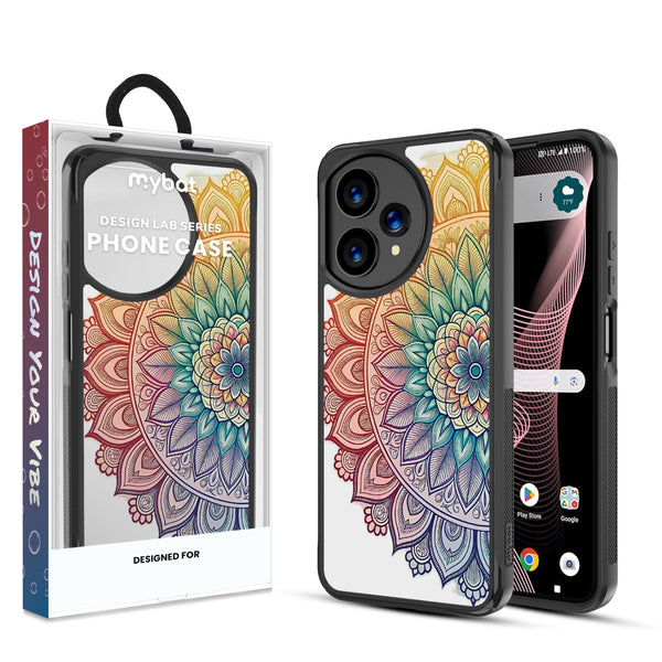 MyBat Design Lab Series Case for Cricket Icon Plus 2026 - Rainbow Mandala - MCICON7CSLESMP457-1.jpg